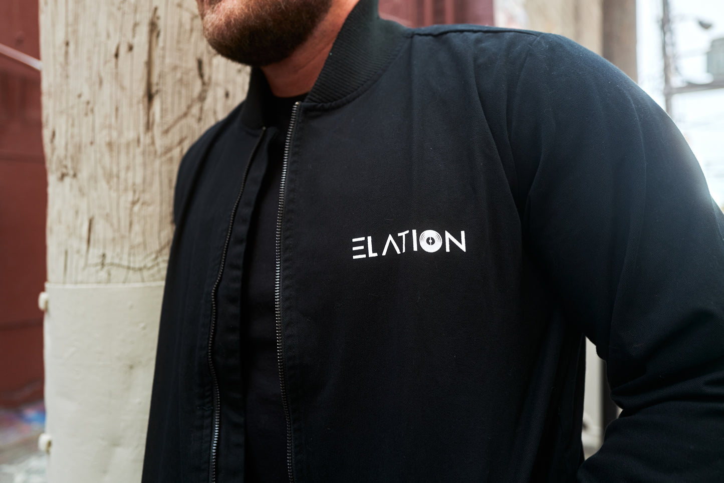 House x Techno x Trance Emblem Bomber Jacket ♂️/♀️