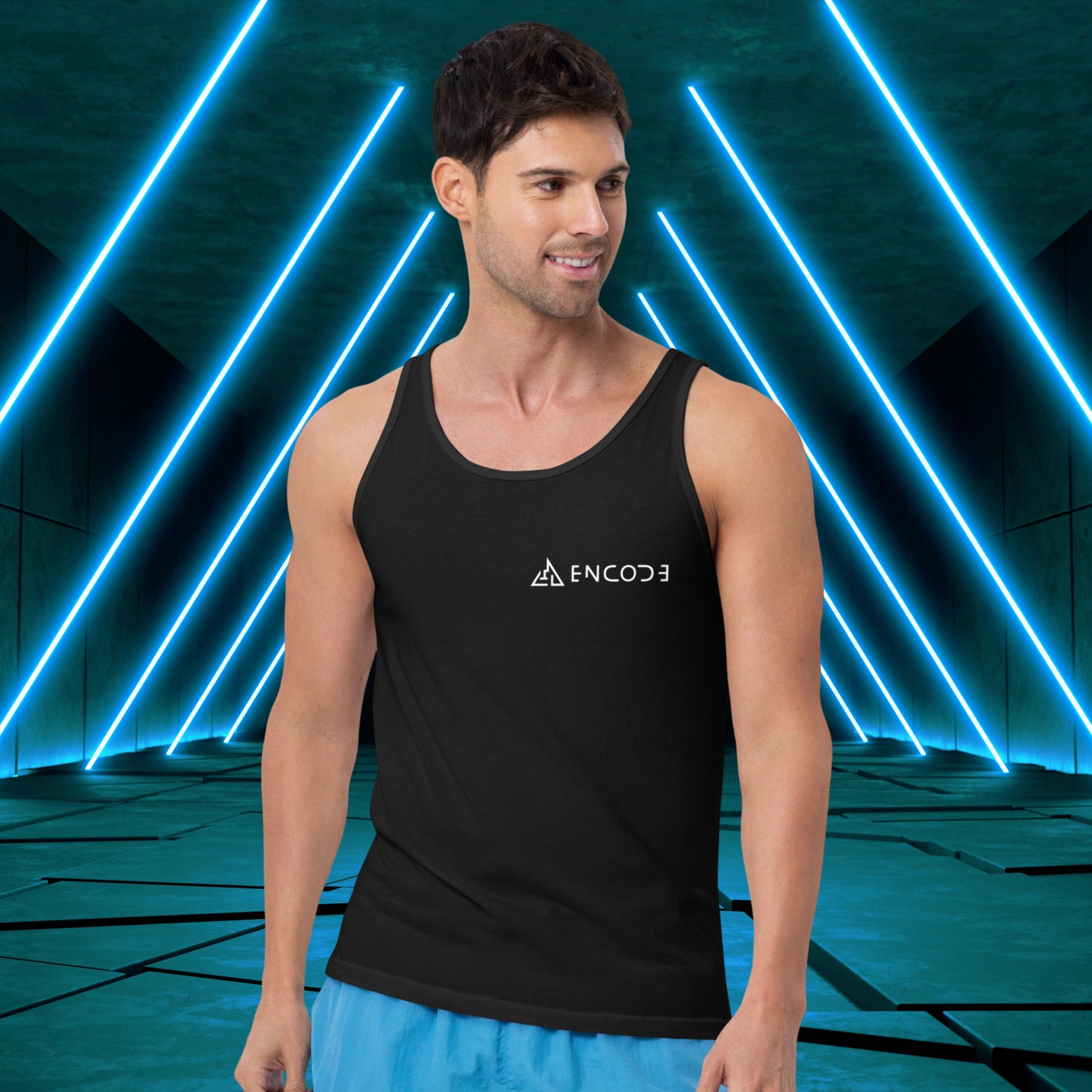 Men's Encode Emblem Tank Top
