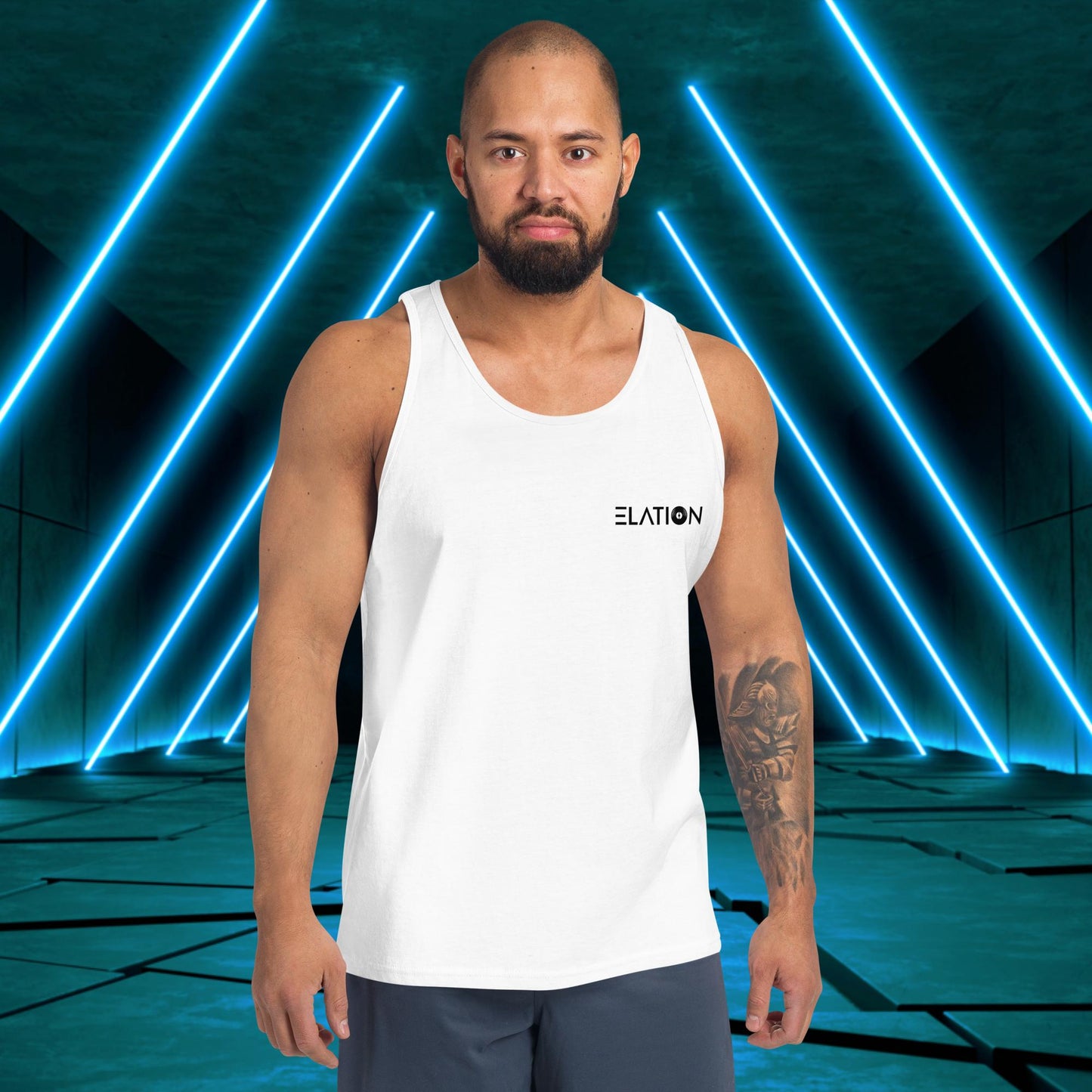 Men's House x Techno x Trance Emblem Tank Top: Daybreak Edition