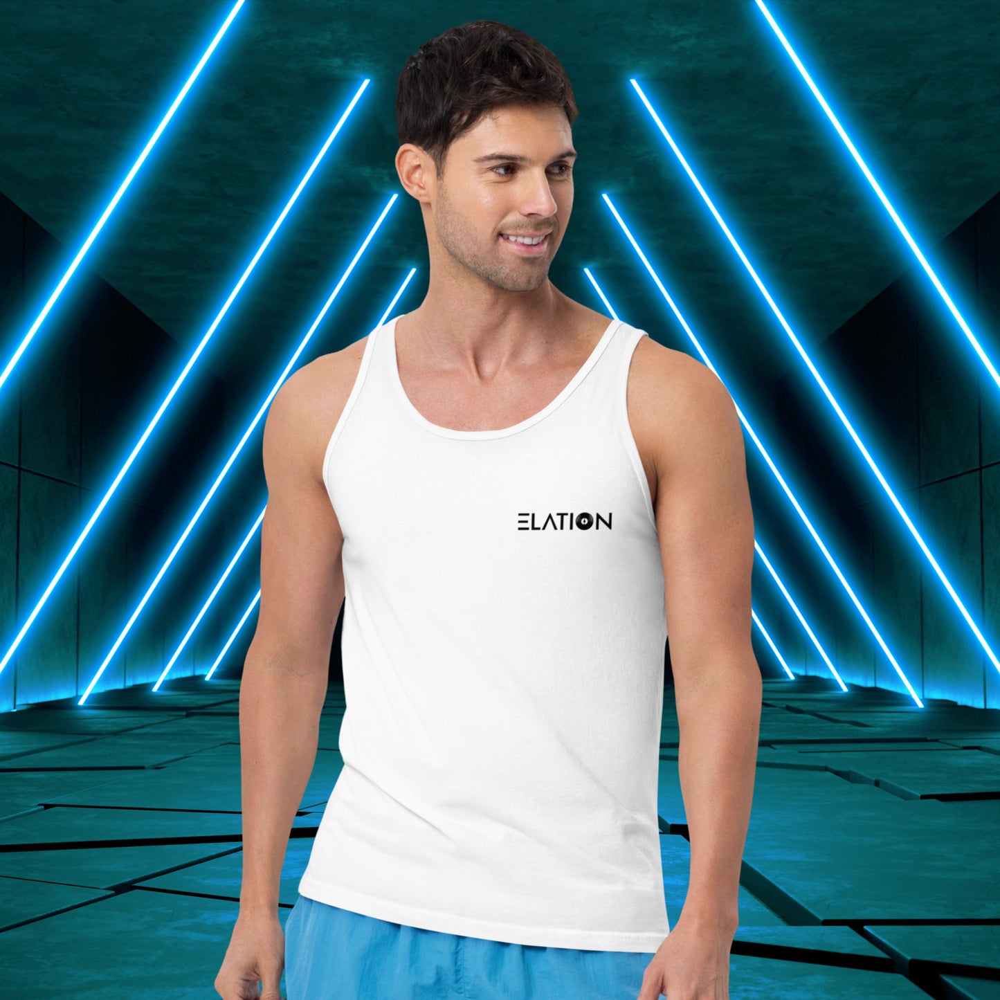 Men's House x Techno x Trance Tank Top: Daybreak Edition