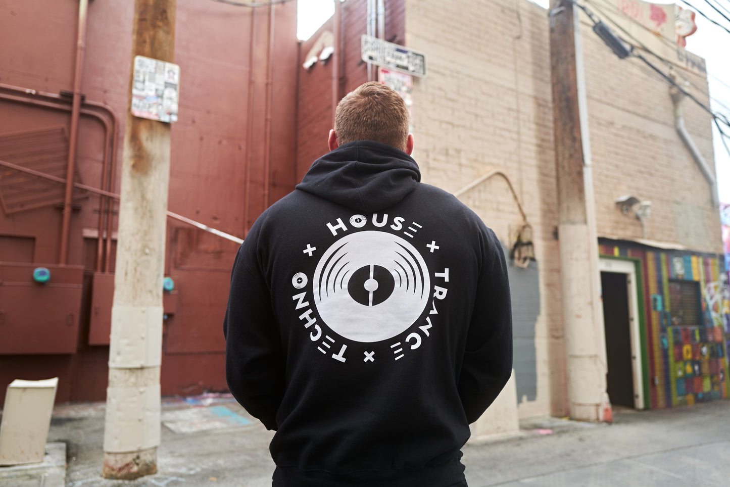 House x Techno x Trance Emblem Hoodie ♂️/♀️