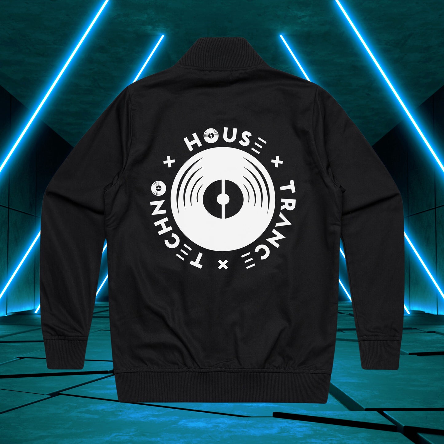 House x Techno x Trance Emblem Bomber Jacket ♂️/♀️