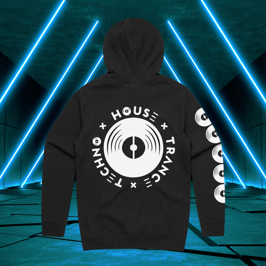 House x Techno x Trance Emblem Hoodie ♂️/♀️