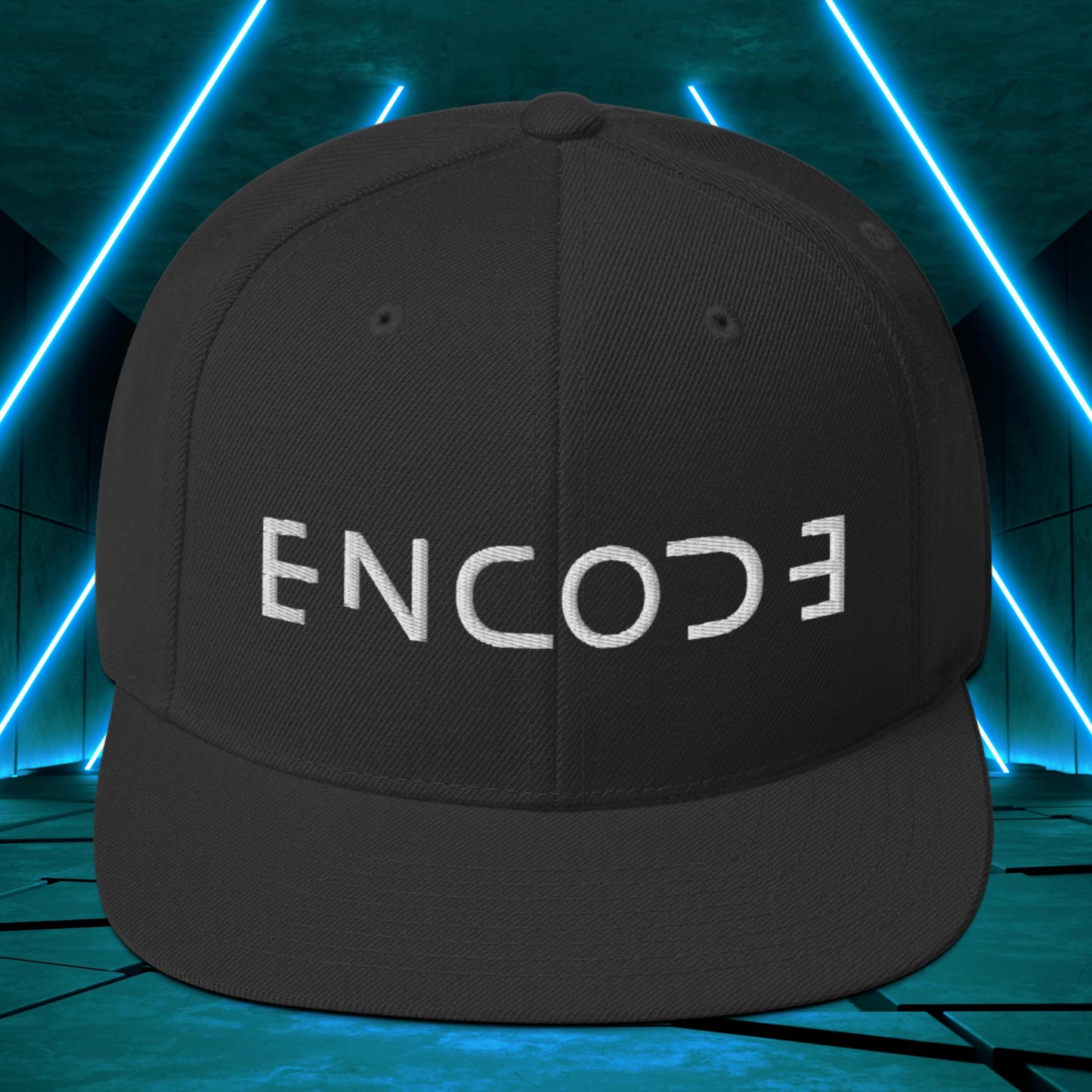 Encode Snapback Hat