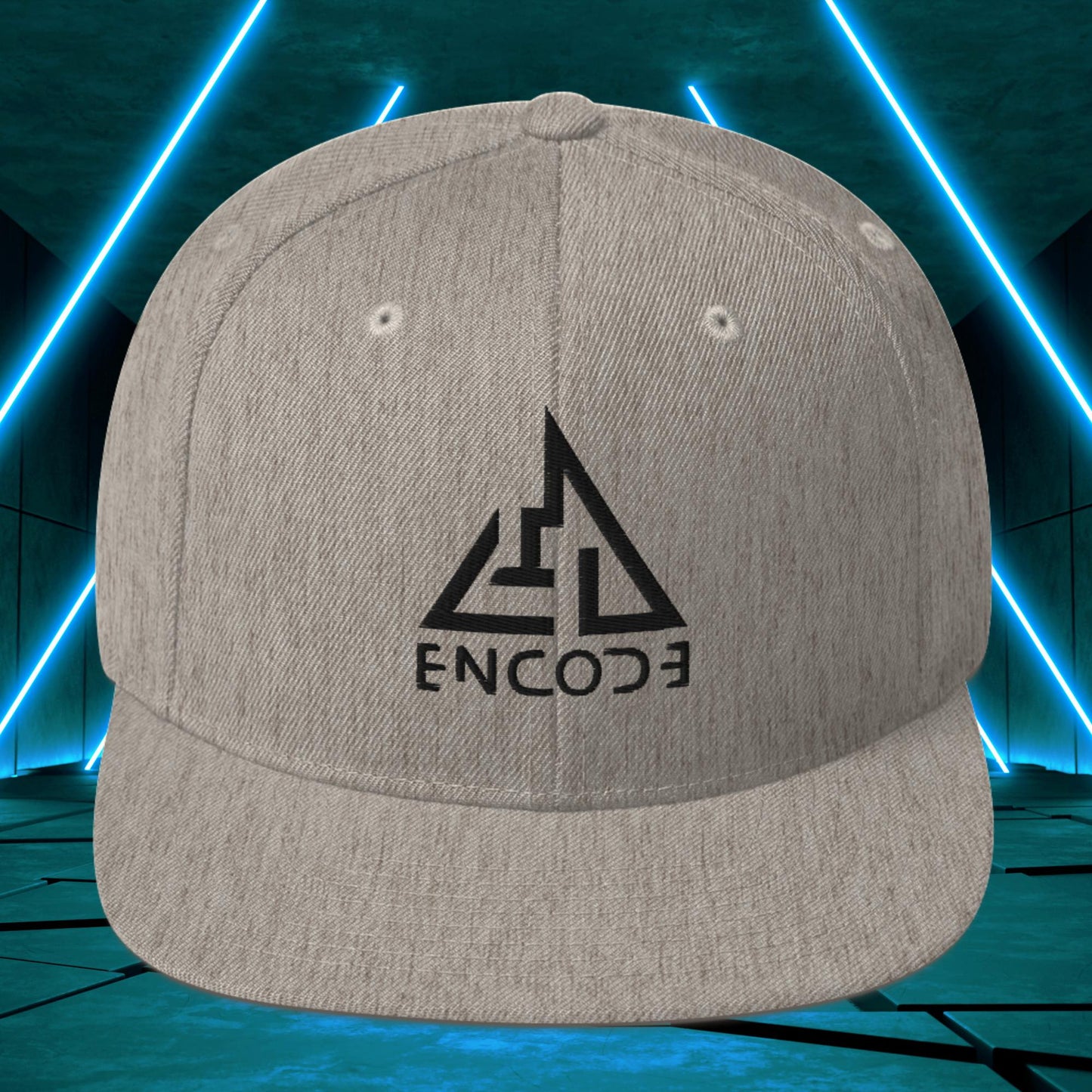 Encode Emblem Snapback Hat: Daybreak Edition