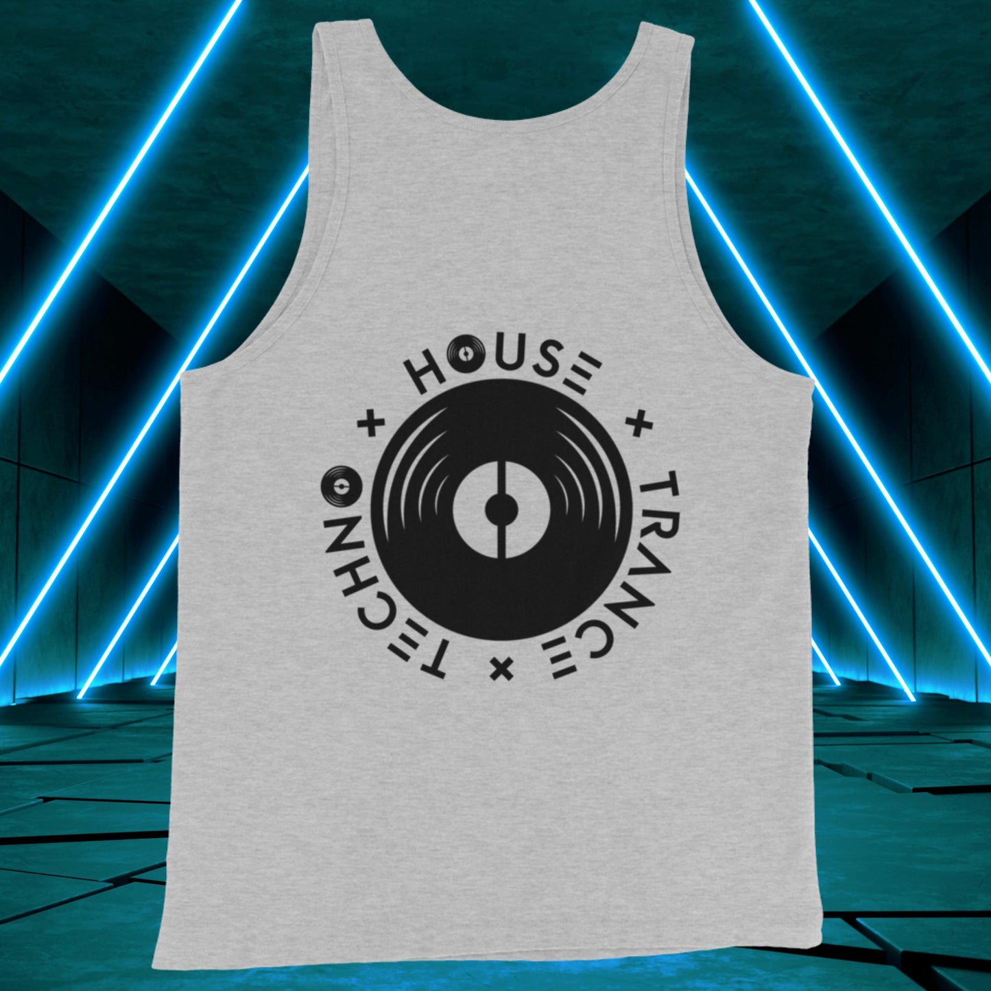 Men's House x Techno x Trance Emblem Tank Top: Daybreak Edition