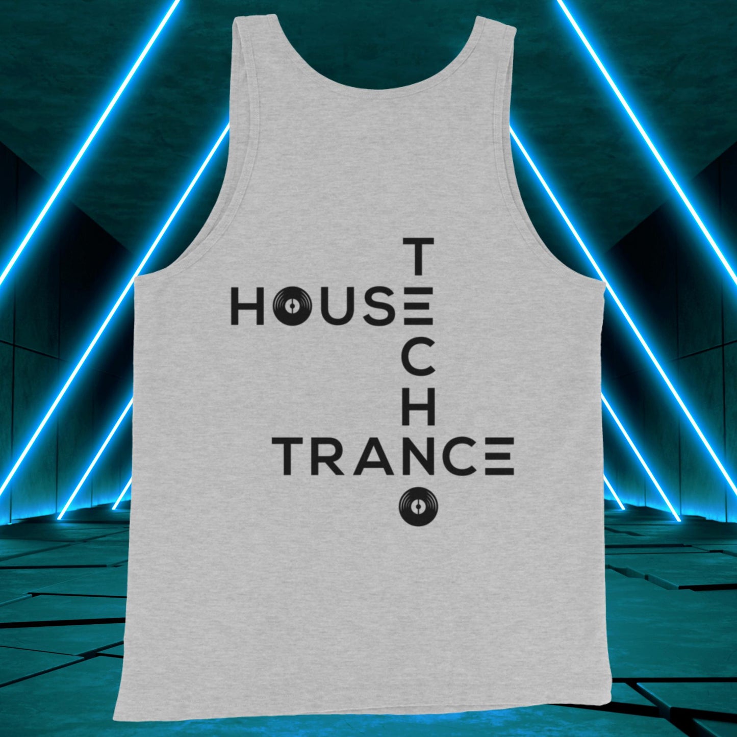 Men's House x Techno x Trance Tank Top: Daybreak Edition