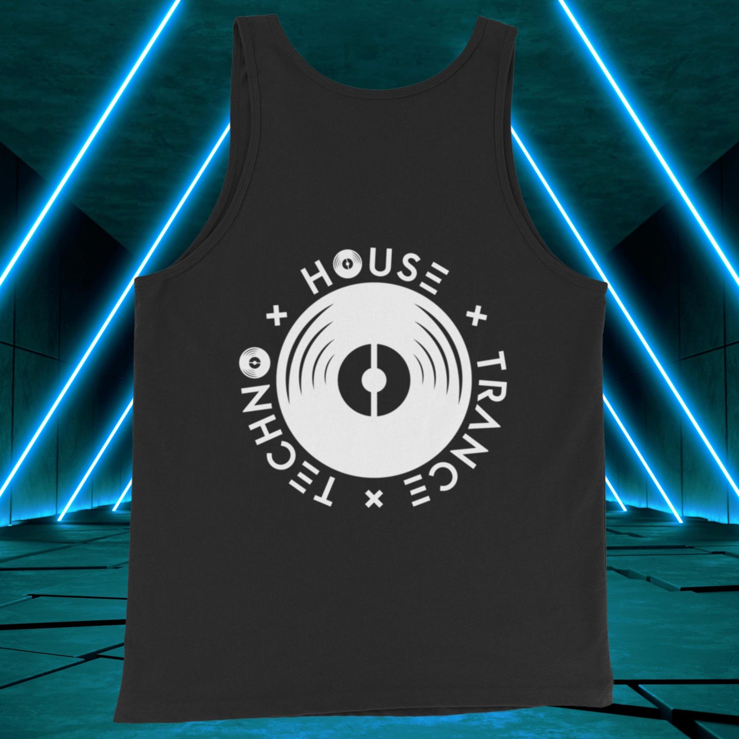 Men's House x Techno x Trance Emblem Tank Top