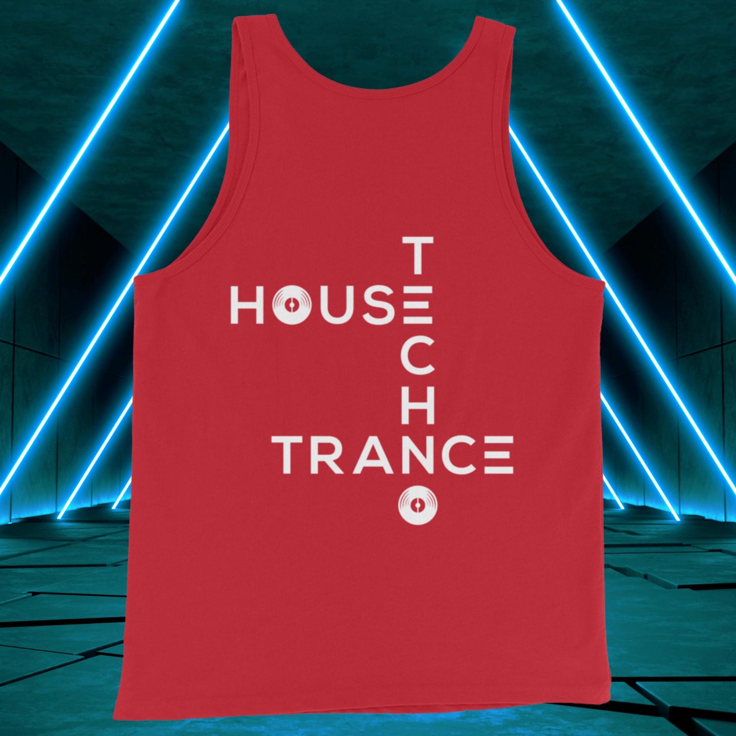 Men's House x Techno x Trance Tank Top