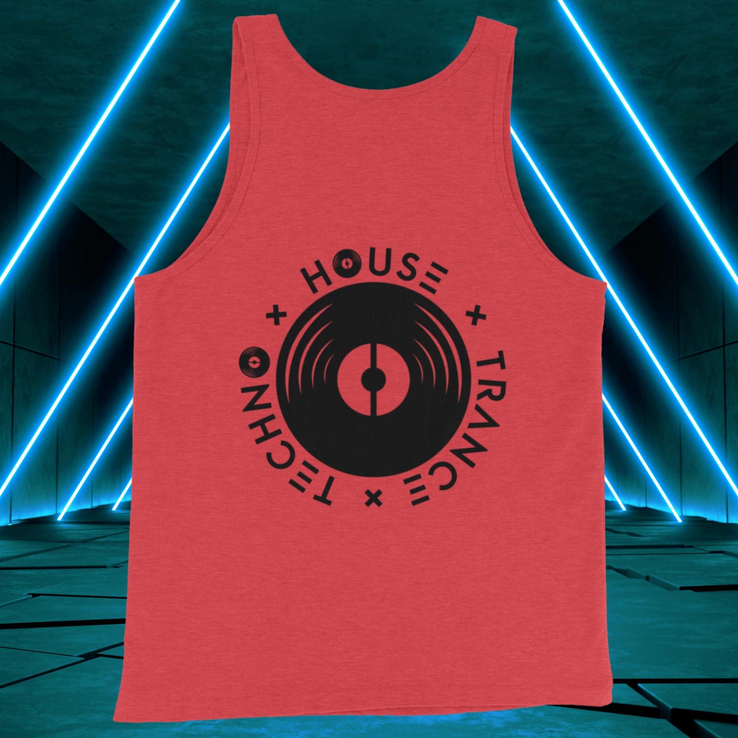 Men's House x Techno x Trance Emblem Tank Top: Daybreak Edition