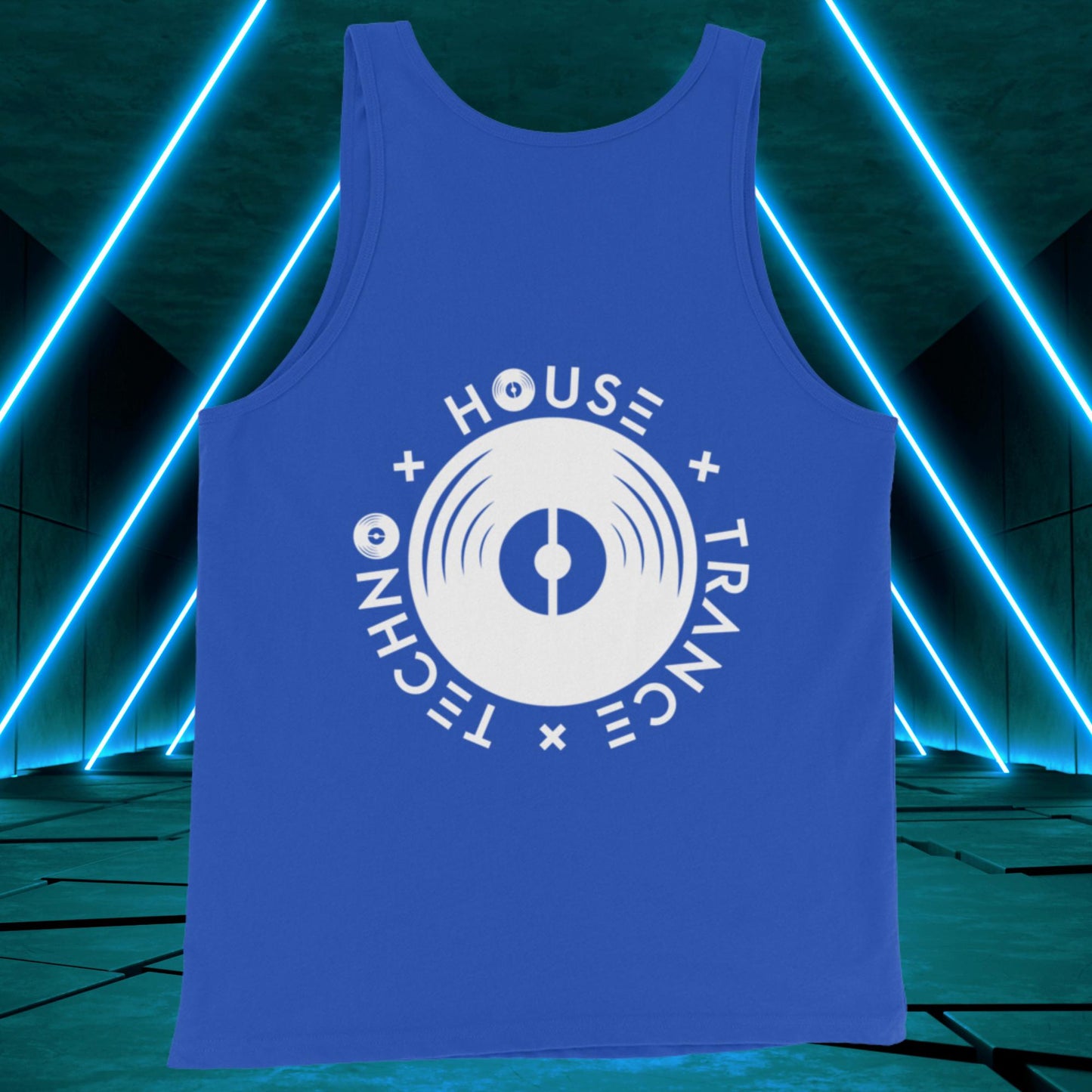 Men's House x Techno x Trance Emblem Tank Top