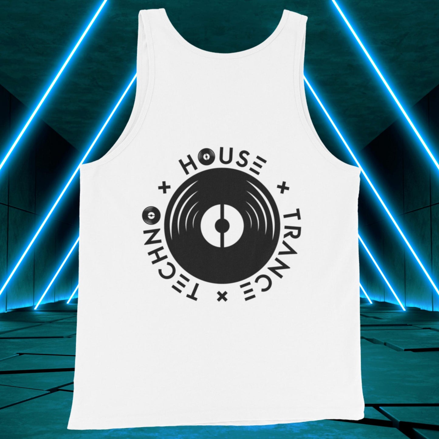 Men's House x Techno x Trance Emblem Tank Top: Daybreak Edition