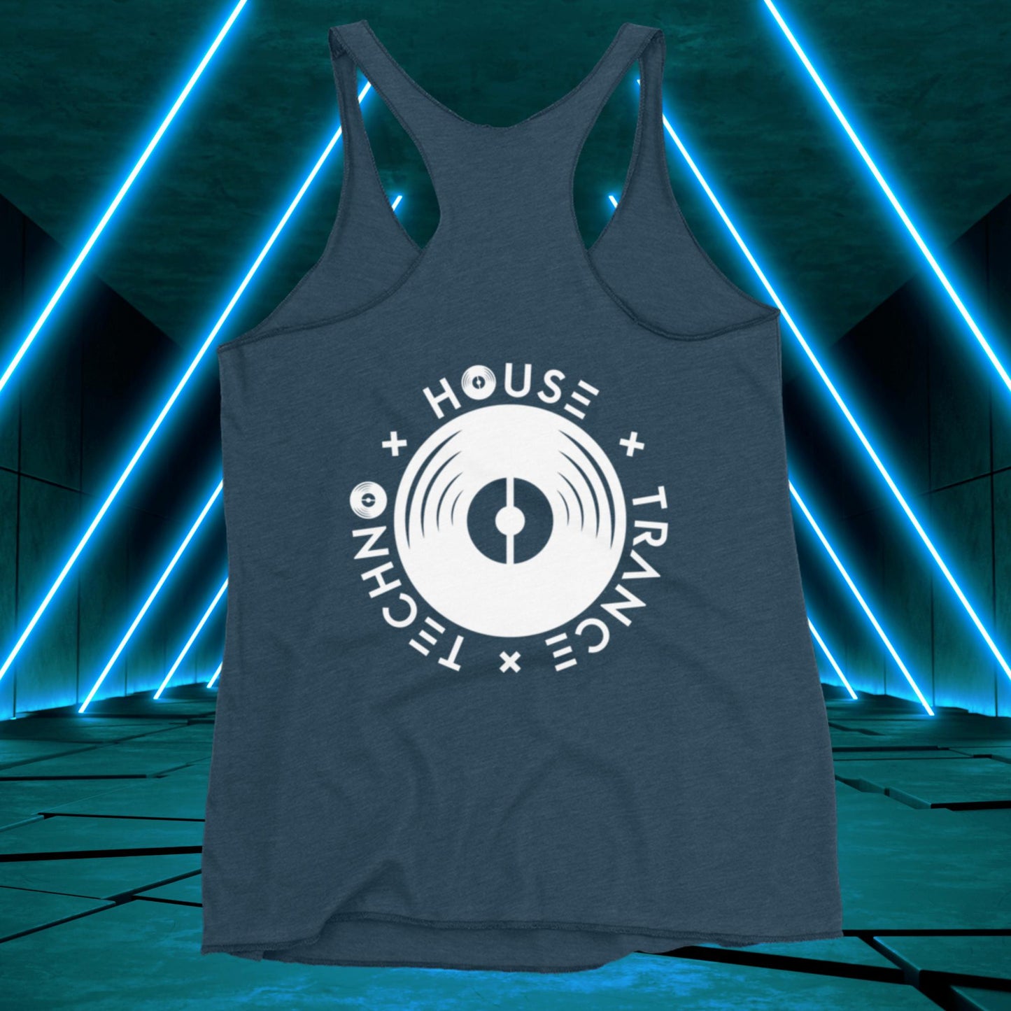 Women's House x Techno x Trance Emblem Tank Top