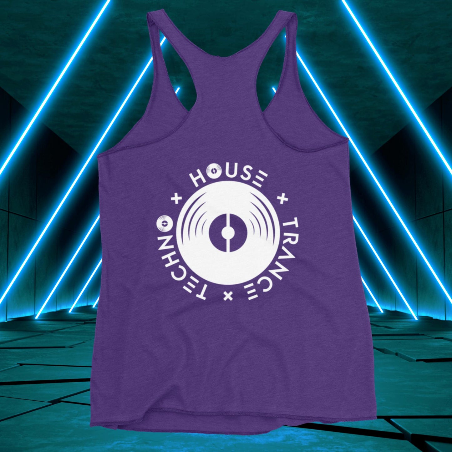 Women's House x Techno x Trance Emblem Tank Top