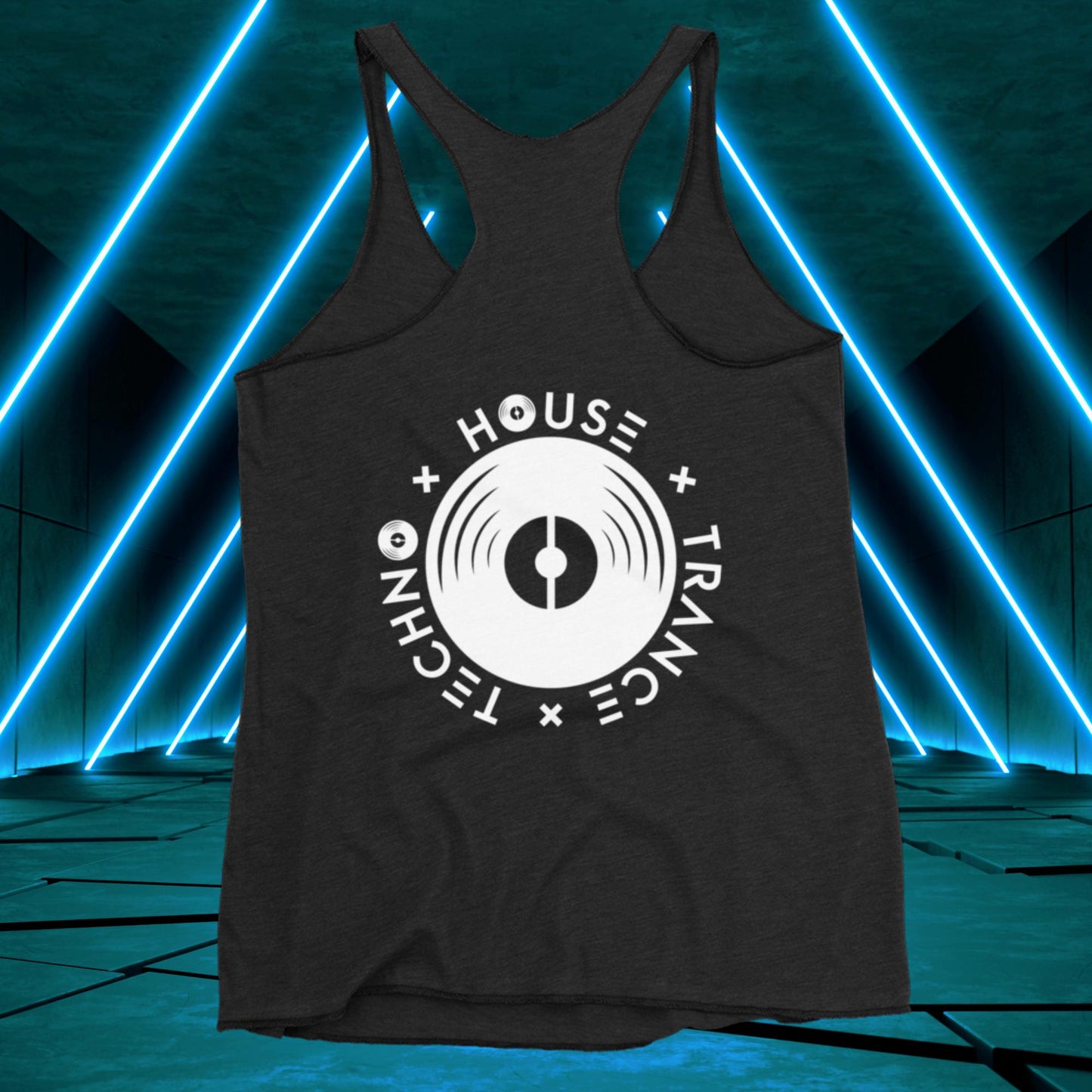 Women's House x Techno x Trance Emblem Tank Top