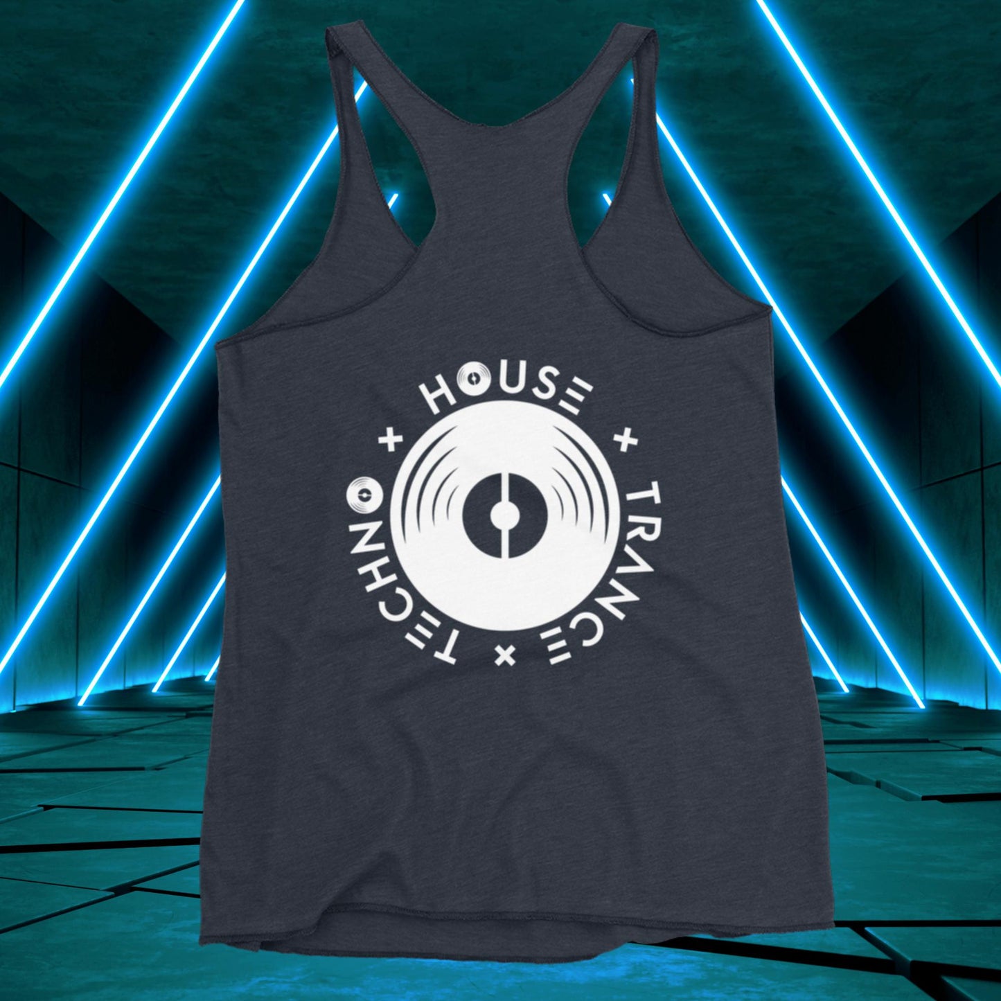 Women's House x Techno x Trance Emblem Tank Top