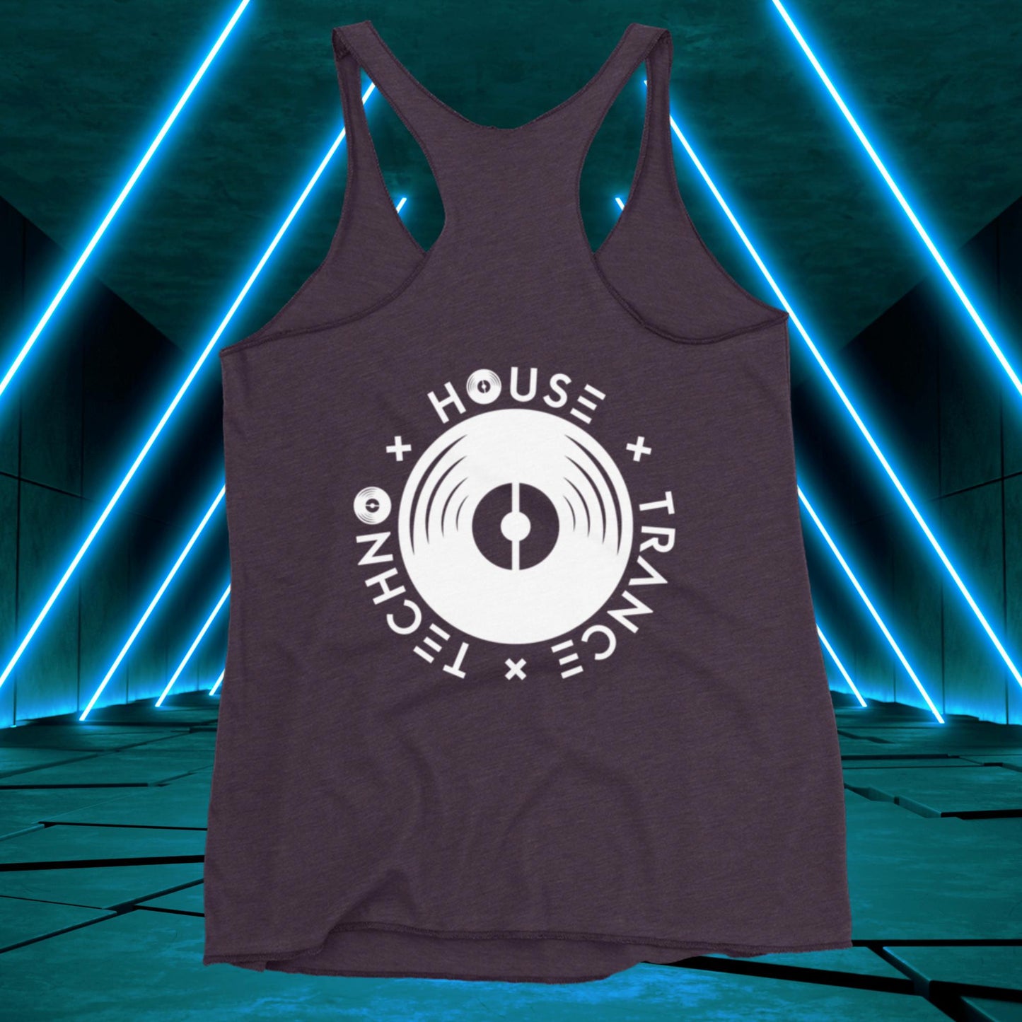 Women's House x Techno x Trance Emblem Tank Top