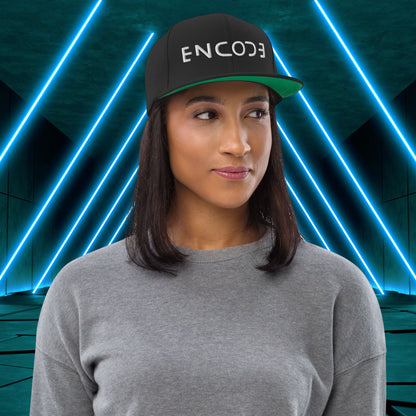 Encode Snapback Hat