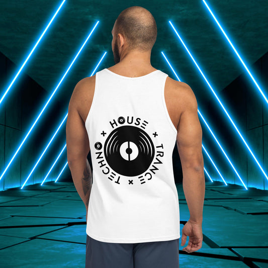 Men's House x Techno x Trance Emblem Tank Top: Daybreak Edition