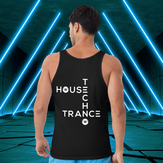 Men's House x Techno x Trance Tank Top