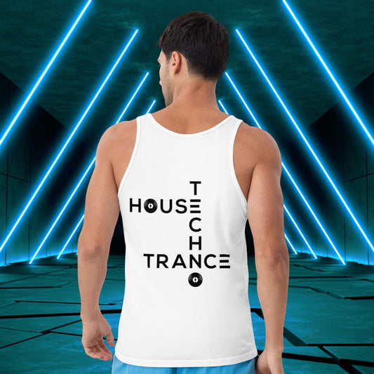 Men's House x Techno x Trance Tank Top: Daybreak Edition