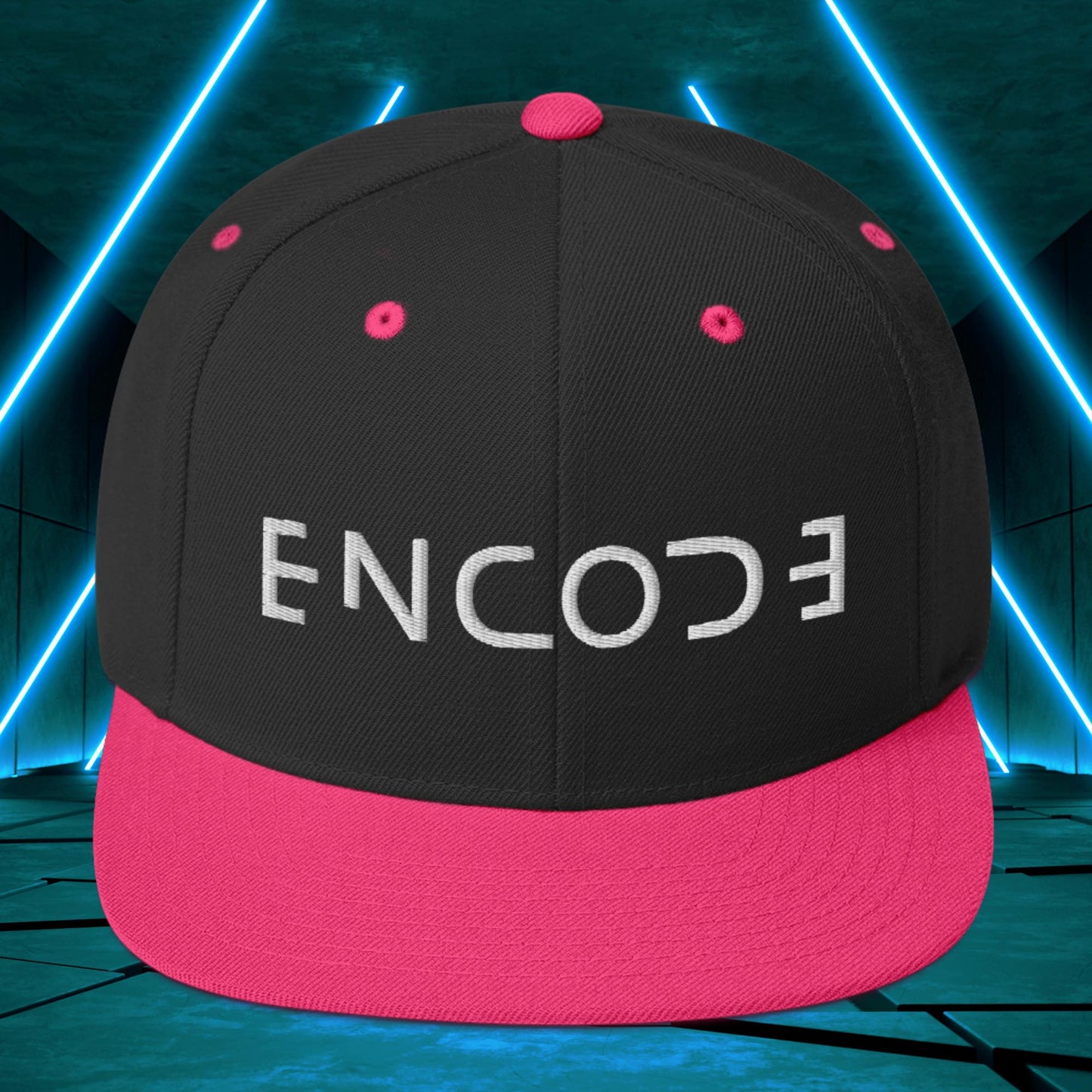 Encode Snapback Hat