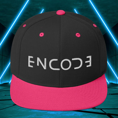 Encode Snapback Hat