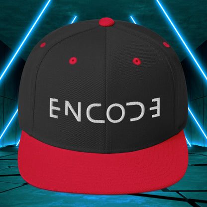 Encode Snapback Hat