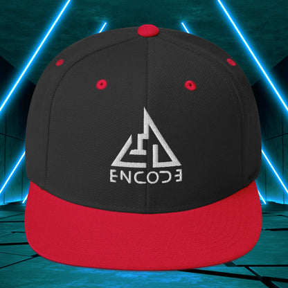 Encode Emblem Snapback Hat