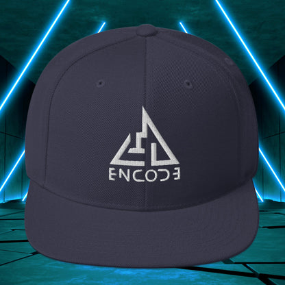 Encode Emblem Snapback Hat