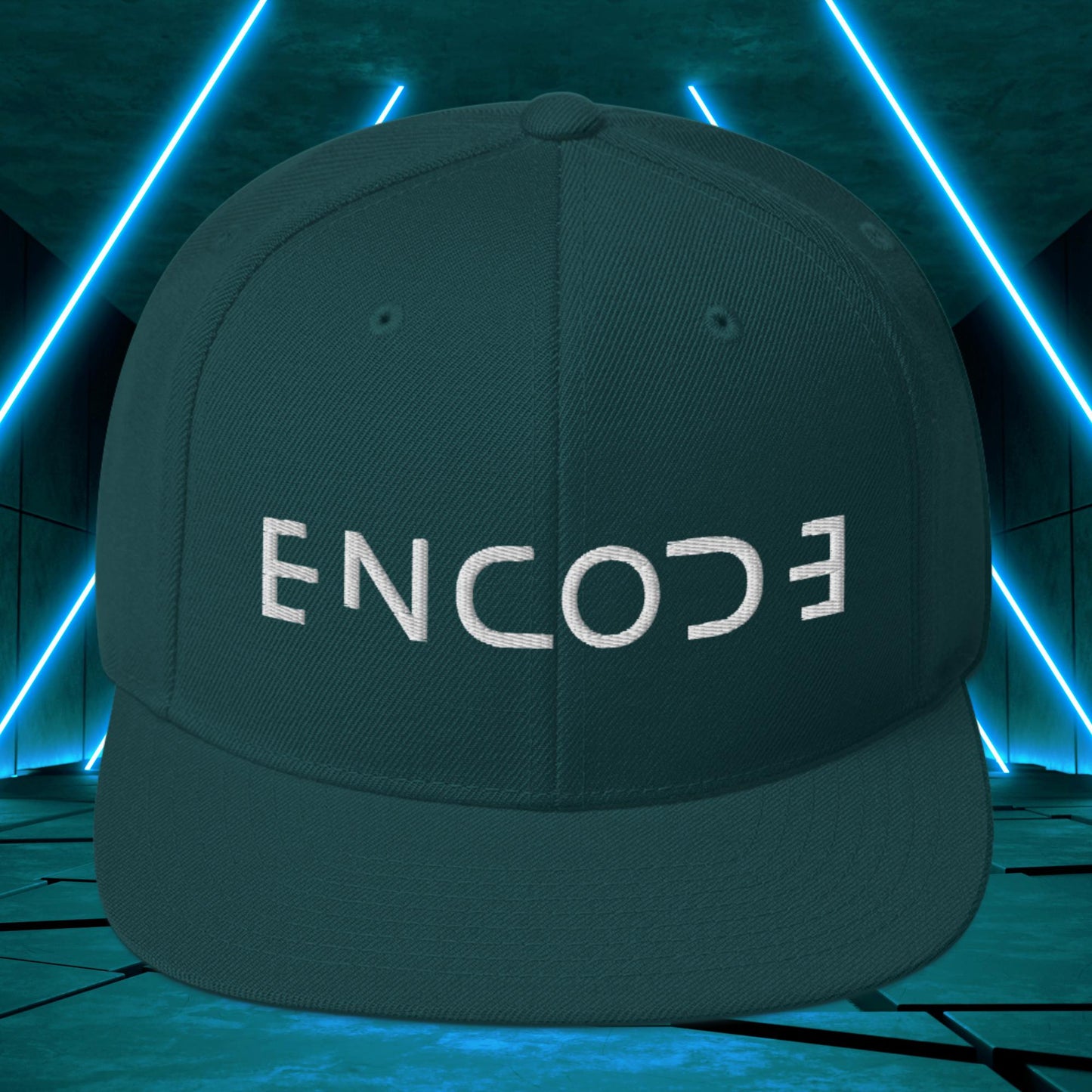 Encode Snapback Hat