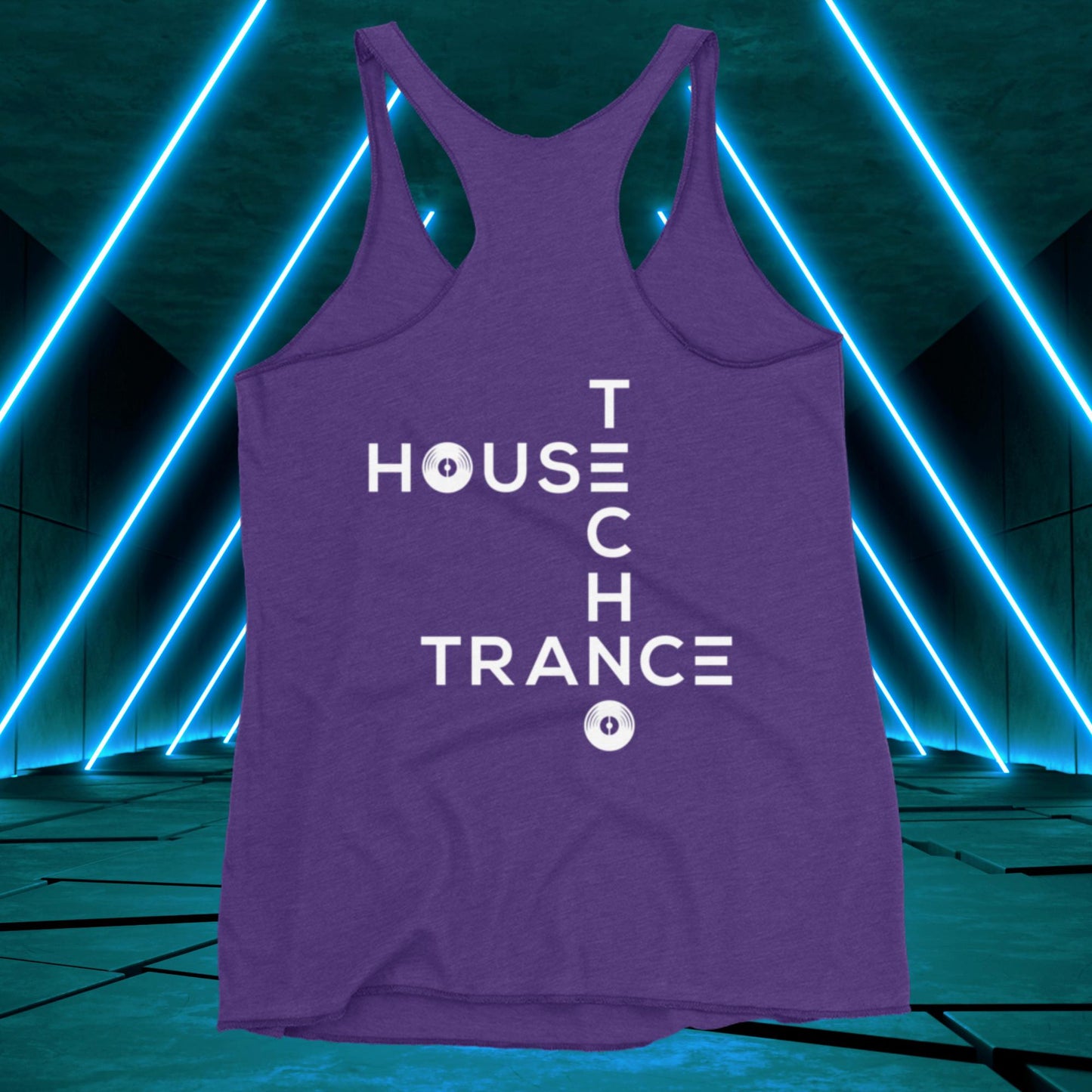 Women's House x Techno x Trance Tank Top