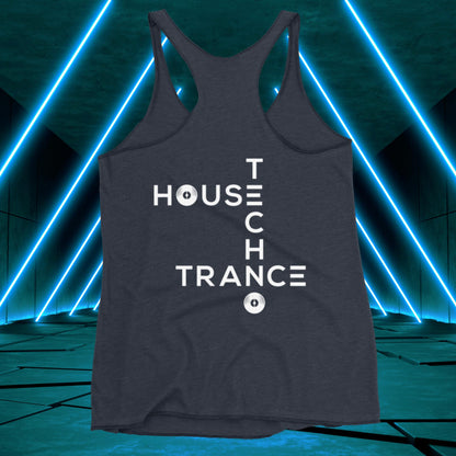 Women's House x Techno x Trance Tank Top